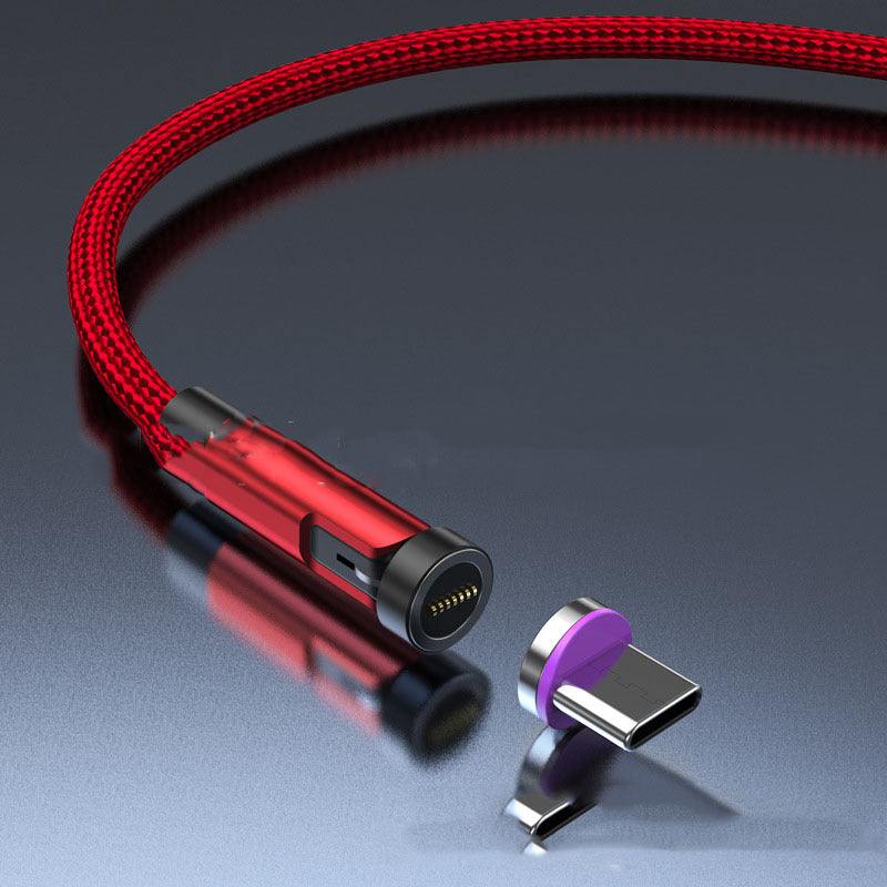 Compatible with Apple , Rotating 3A Fast Charging Magnetic Data Cable Compatible with Apple , Rotating 3A Fast Charging Magnetic Data Cable